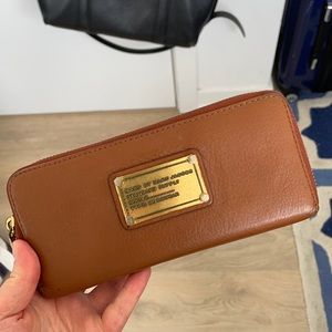Marc by Marc Jacobs Brown Leather Wallet